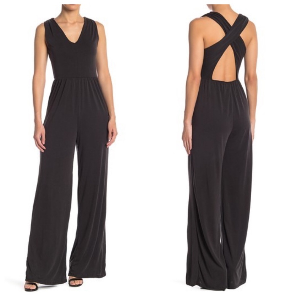 Cross Back Jumpsuit